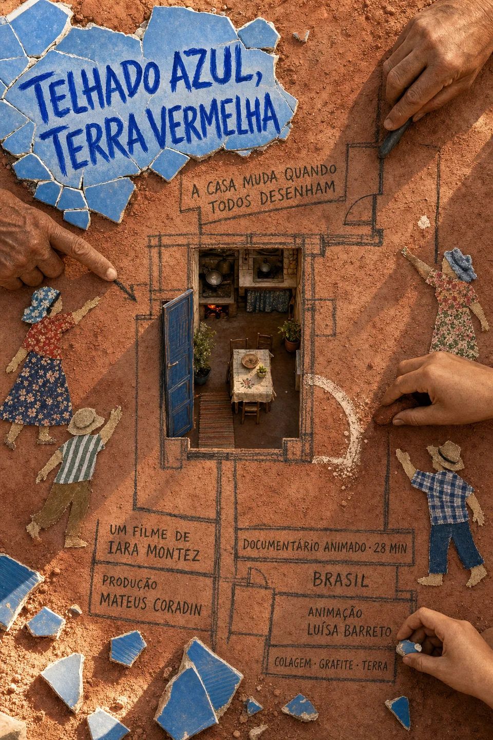 Blue Roof, Red Earth — official film poster
