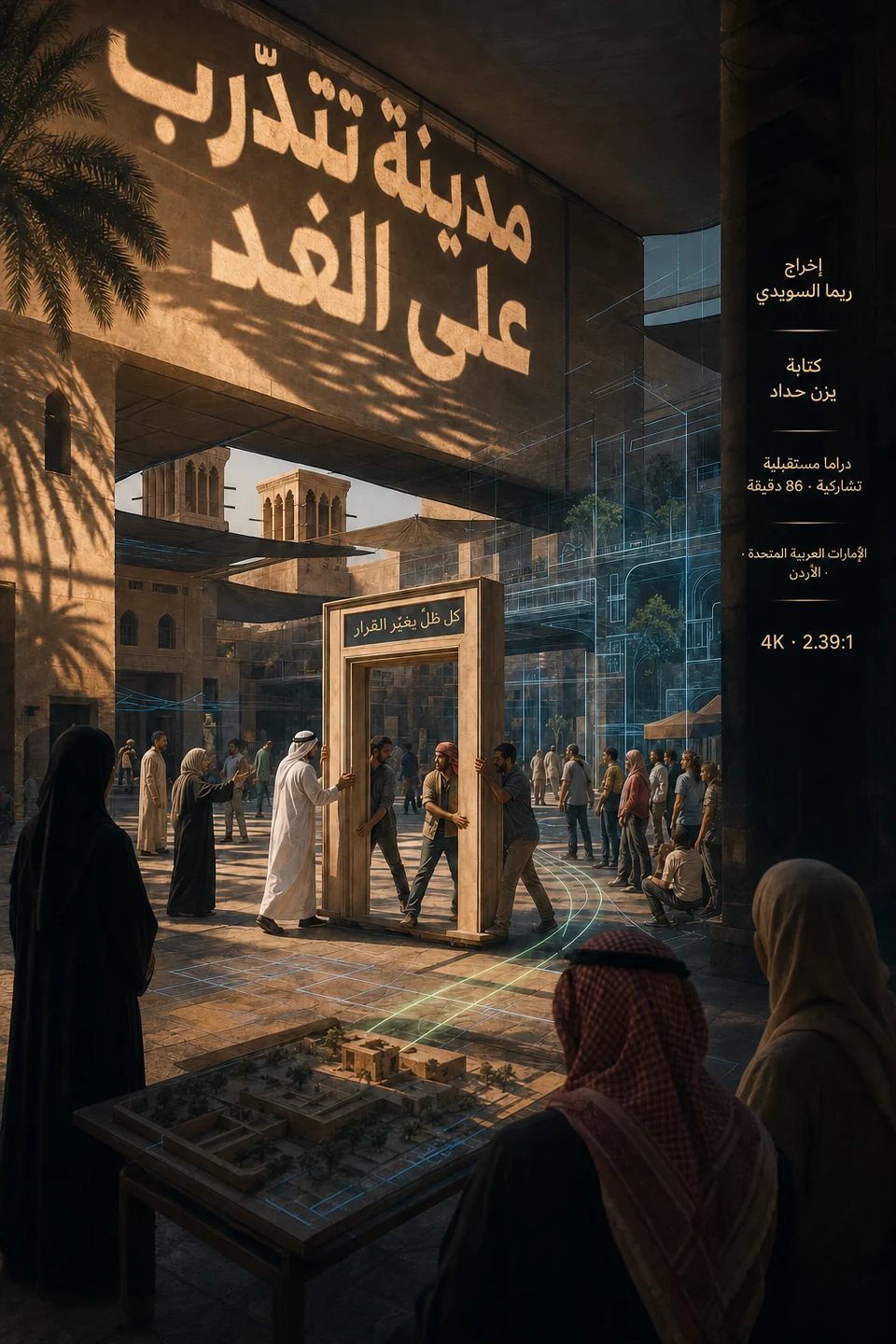 The City That Rehearses Tomorrow — official film poster