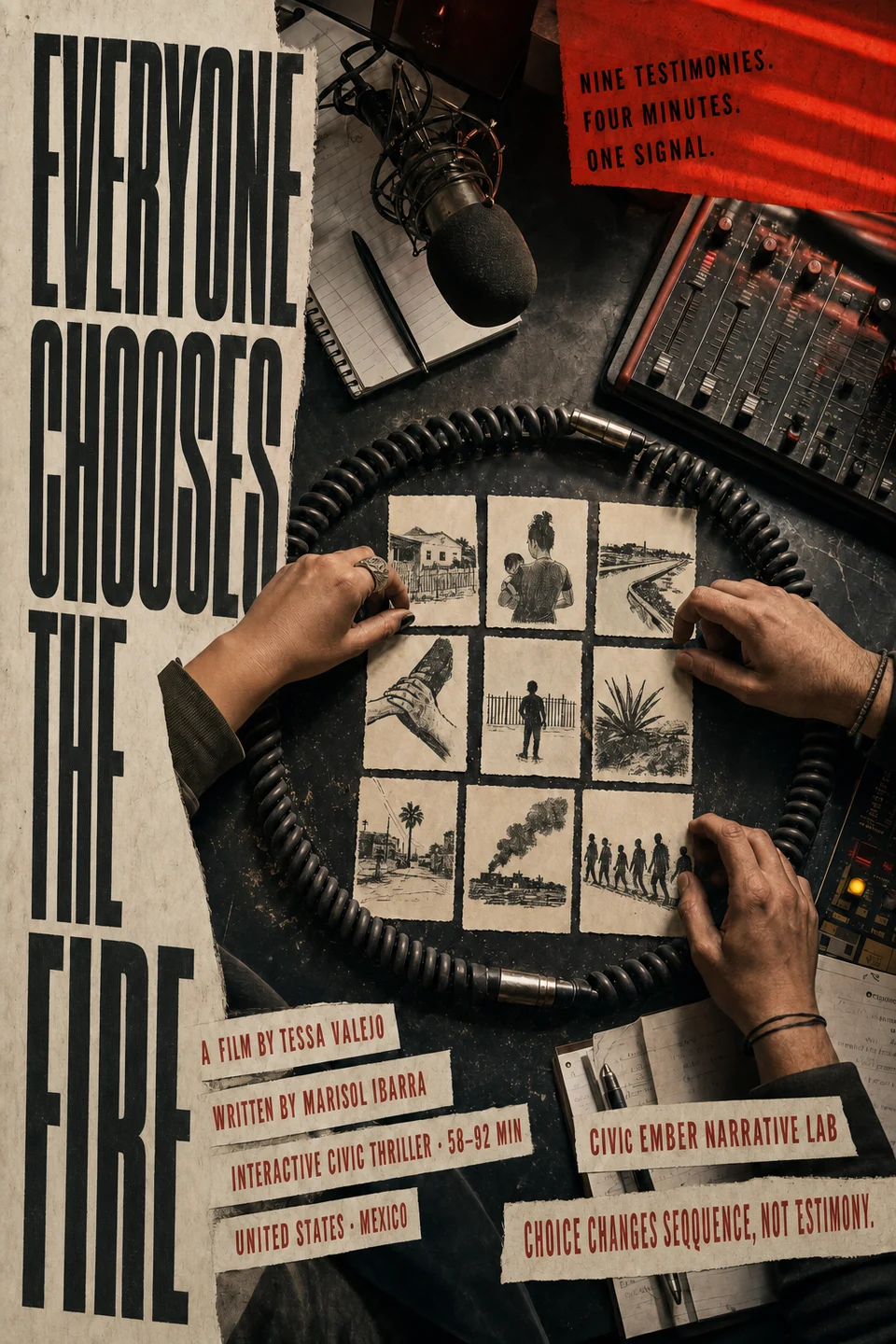 Everyone Chooses the Fire — official film poster