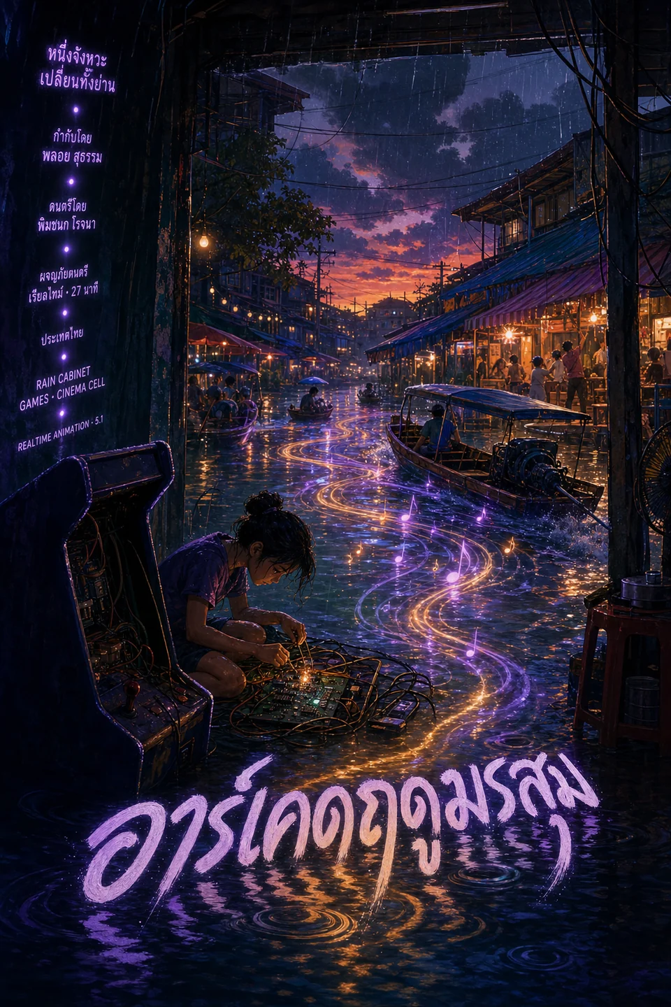 The Monsoon Arcade — official film poster